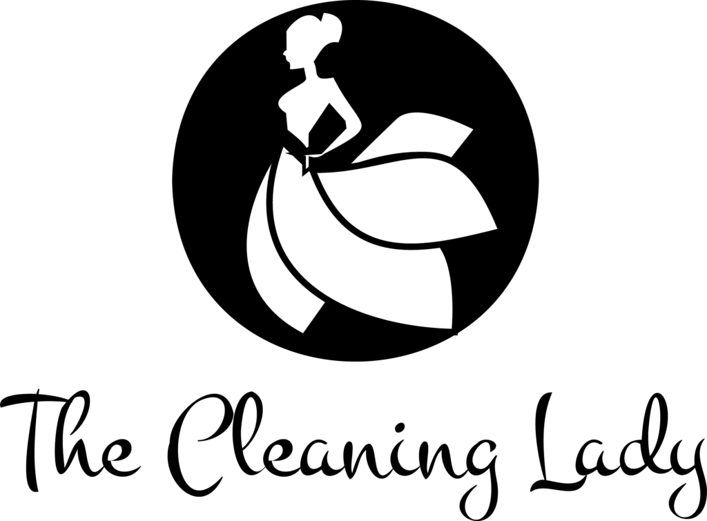 The Cleaning Lady black and white logo